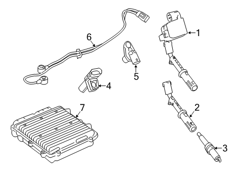 2017 Mercedes-Benz SL450 Ignition System Diagram