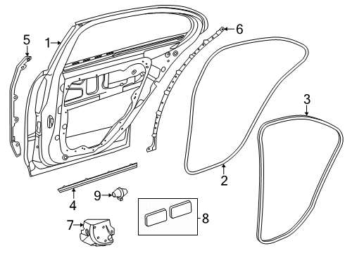 2025 Mercedes-Benz E53 AMG Door & Components