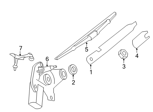 2013 Mercedes-Benz ML350 Wipers