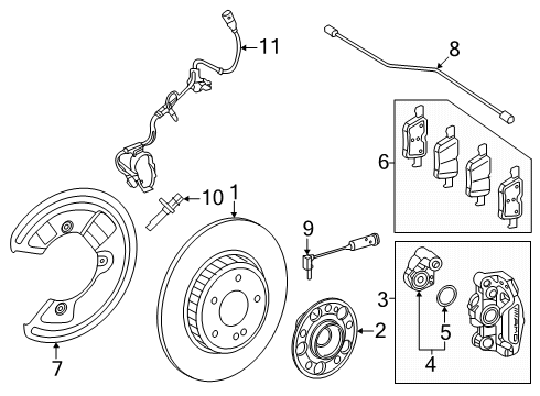 2024 Mercedes-Benz AMG GT 55 Rear Brakes