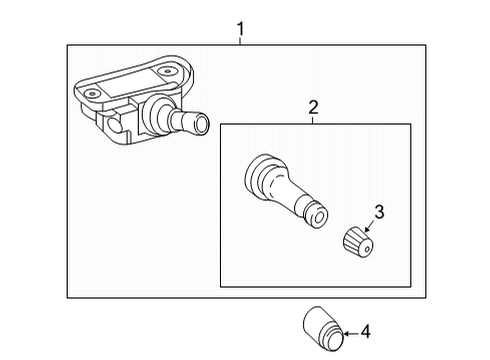 2025 Mercedes-Benz GLS450 Tire Pressure Monitoring
