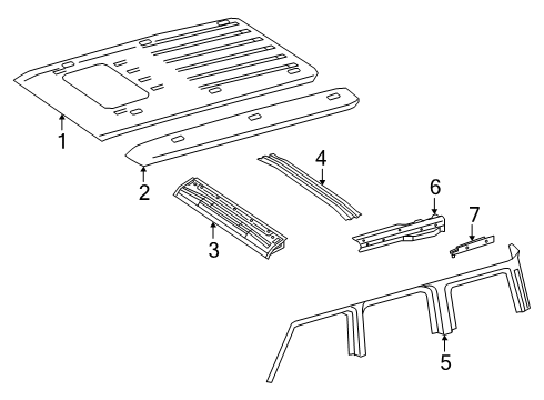 2025 Mercedes-Benz G580 Roof & Components
