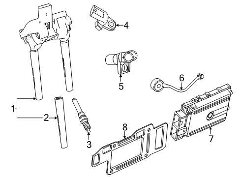 2024 Mercedes-Benz AMG GT 55 Ignition System