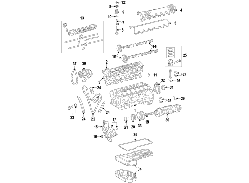 2011 Mercedes-Benz SL65 AMG Camshaft & Timing Diagram
