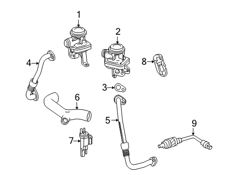 2007 Mercedes-Benz R63 AMG Powertrain Control Diagram