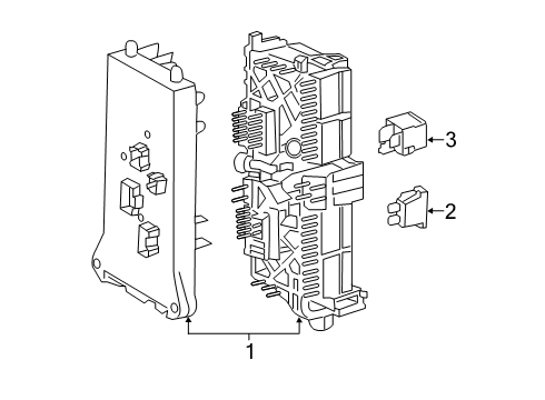 2024 Mercedes-Benz Sprinter 2500 Fuse & Relay