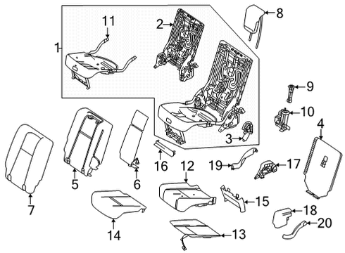 2025 Mercedes-Benz GLS450 Third Row Seats