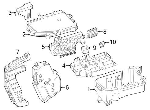 2023 Mercedes-Benz EQB 250+ Fuse & Relay