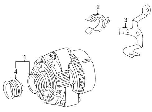 2003 Mercedes-Benz G55 AMG Alternator