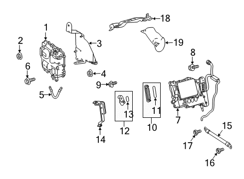 2013 Mercedes-Benz S400 Electrical Components Diagram 5
