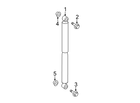 2012 Mercedes-Benz Sprinter 2500 Shocks & Components Diagram