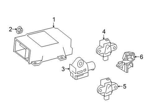 2022 Mercedes-Benz GLC300 Supplemental Restraint System Diagram 4