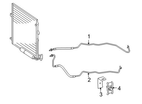 2008 Mercedes-Benz ML350 Trans Oil Cooler