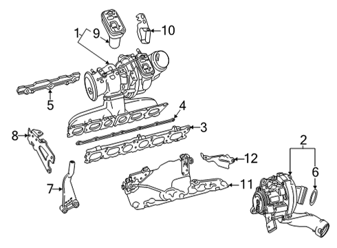 2025 Mercedes-Benz GLE53 AMG Turbocharger
