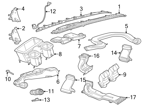2024 Mercedes-Benz EQE 350+ SUV Ducts