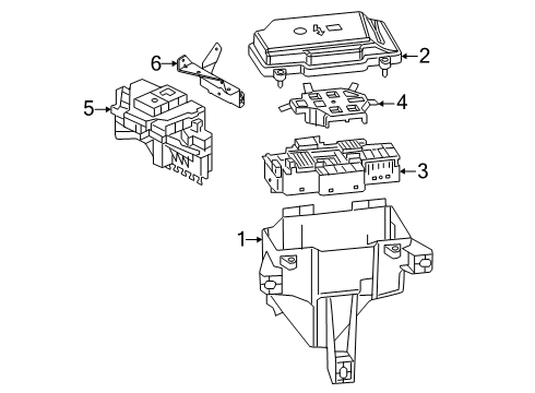 2025 Mercedes-Benz G580 Fuse & Relay Diagram 3