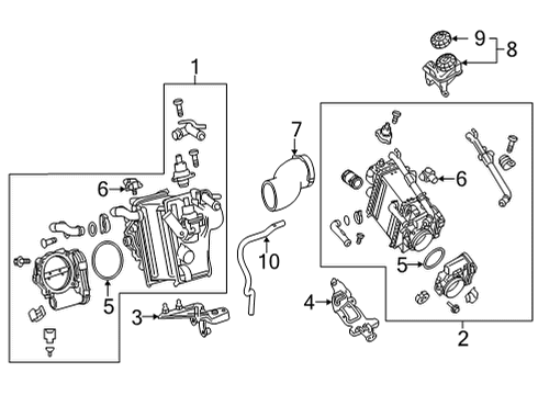 2025 Mercedes-Benz GLS63 AMG Intercooler Diagram