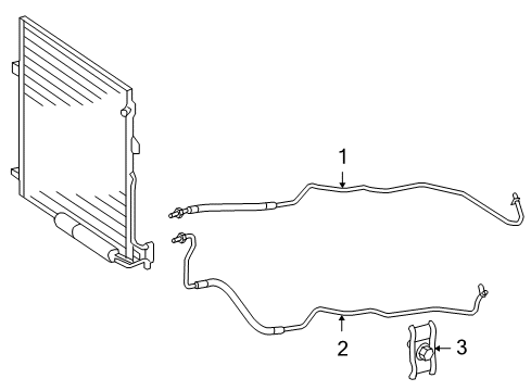2008 Mercedes-Benz CL65 AMG Trans Oil Cooler