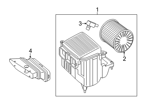 2016 Mercedes-Benz CLA45 AMG Filters Diagram