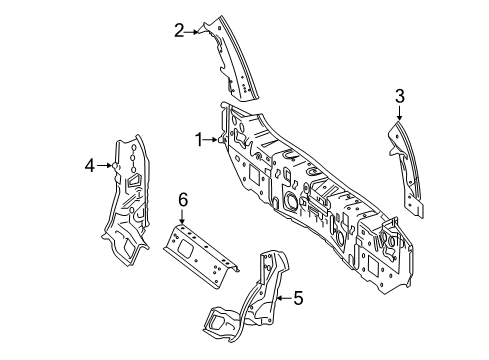 2016 Mercedes-Benz B250e Rear Body