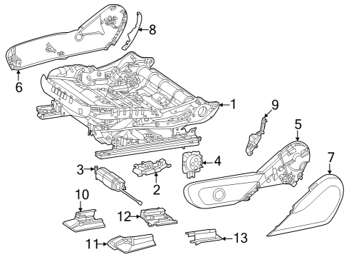 2024 Mercedes-Benz EQE SUV AMG Tracks & Components