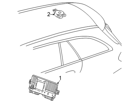 2025 Mercedes-Benz GLE53 AMG Electrical Components