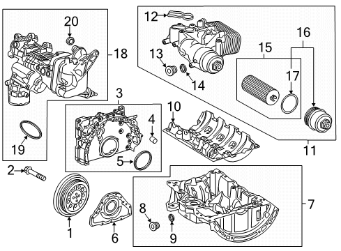 2021 Mercedes-Benz CLA45 AMG Throttle Body Diagram
