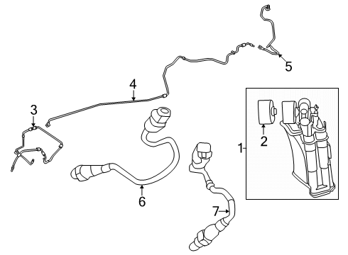 2024 Mercedes-Benz AMG GT 55 Emission Components