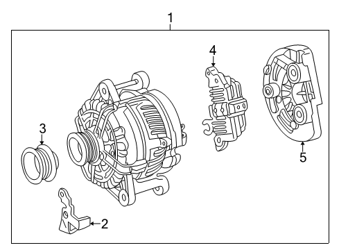 2005 Mercedes-Benz SL55 AMG Alternator Diagram 2