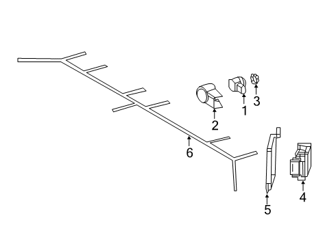 2024 Mercedes-Benz G550 Lane Departure Warning Diagram