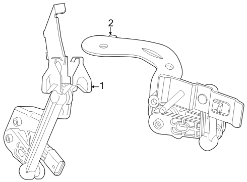 2024 Mercedes-Benz EQE SUV AMG Electrical Components Diagram 2