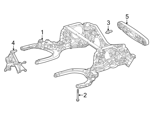 2023 Mercedes-Benz SL43 AMG Rear Suspension