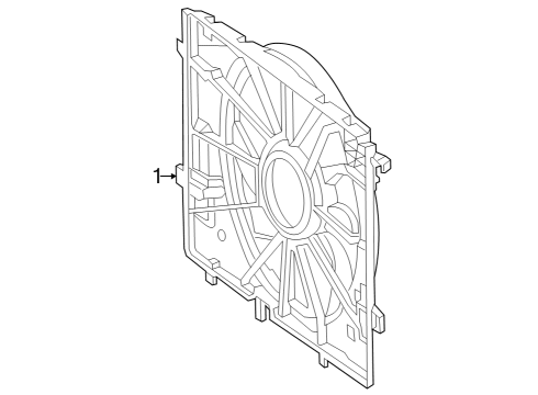 2024 Mercedes-Benz C63 AMG S E Performance Cooling Fan