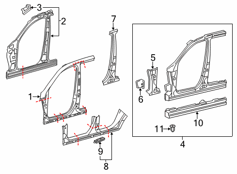 2013 Mercedes-Benz ML350 Aperture Panel