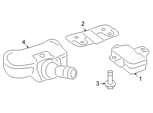 2012 Mercedes-Benz E550 Tire Pressure Monitoring Diagram 2