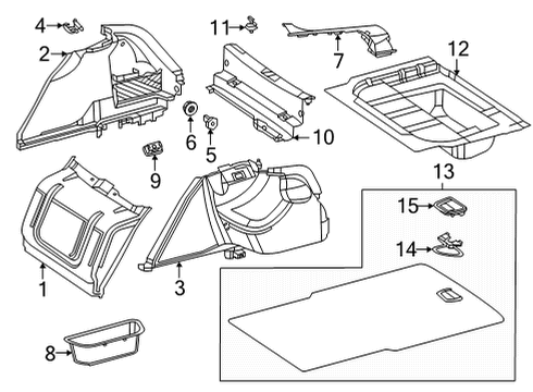 2024 Mercedes-Benz S63 AMG E Performance Interior Trim - Rear Body