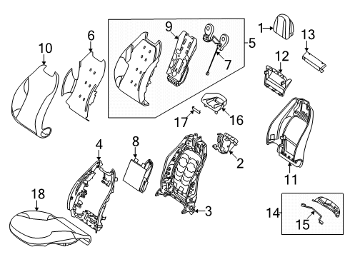 2024 Mercedes-Benz EQS 450 SEAT HEATING Diagram for 297-906-82-03