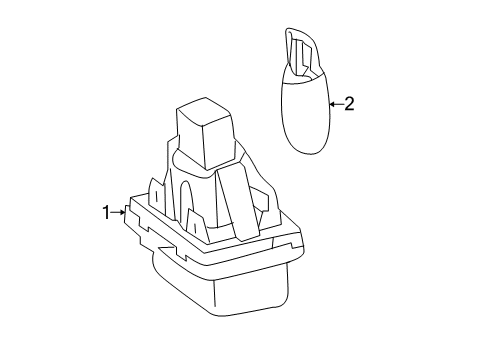 2014 Mercedes-Benz E350 Bulbs Diagram 3