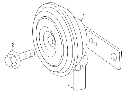 2024 Mercedes-Benz eSprinter Horn