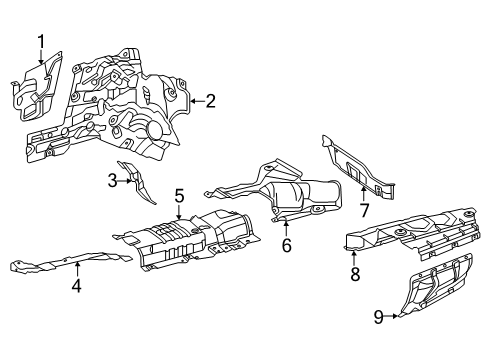 2025 Mercedes-Benz E53 AMG Heat Shields