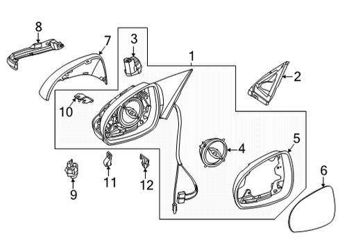 2024 Mercedes-Benz C63 AMG S E Performance Mirrors
