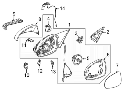 2024 Mercedes-Benz S63 AMG E Performance Mirrors