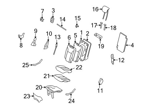2012 Mercedes-Benz GL450 Third Row Seats