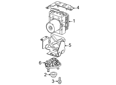 2024 Mercedes-Benz eSprinter ABS Components