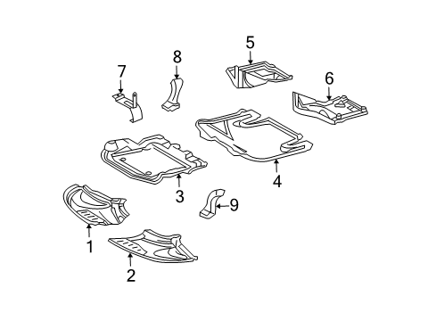 2006 Mercedes-Benz S65 AMG Splash Shields
