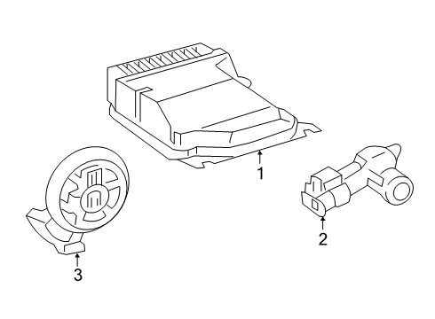 2021 Mercedes-Benz Sprinter 2500 Supplemental Restraint System Diagram