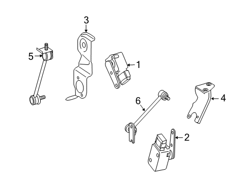 2013 Mercedes-Benz S400 Electrical Components Diagram 4