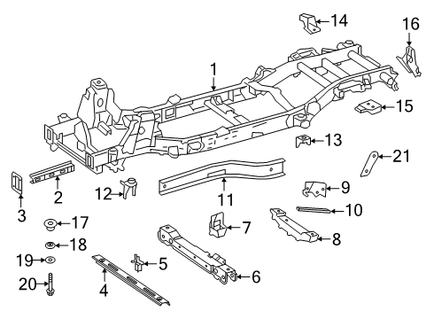 2025 Mercedes-Benz G63 AMG Frame & Components