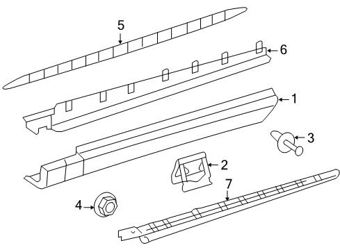 2010 Mercedes-Benz ML450 Running Board