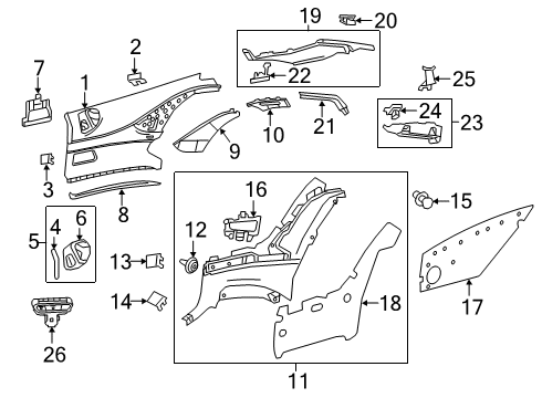 2018 Mercedes-Benz S560 Heated Seats Diagram